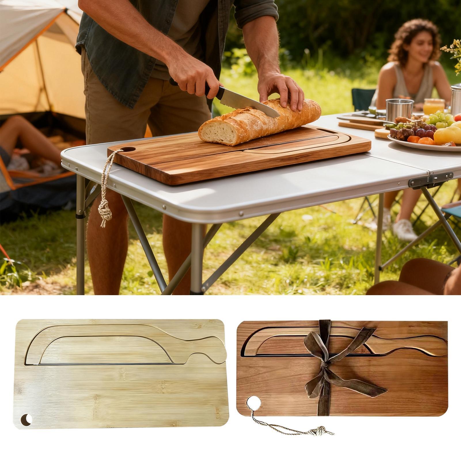 Wooden Serving Tray - قطاعة خبز للعجين المخمر صينية خشبية