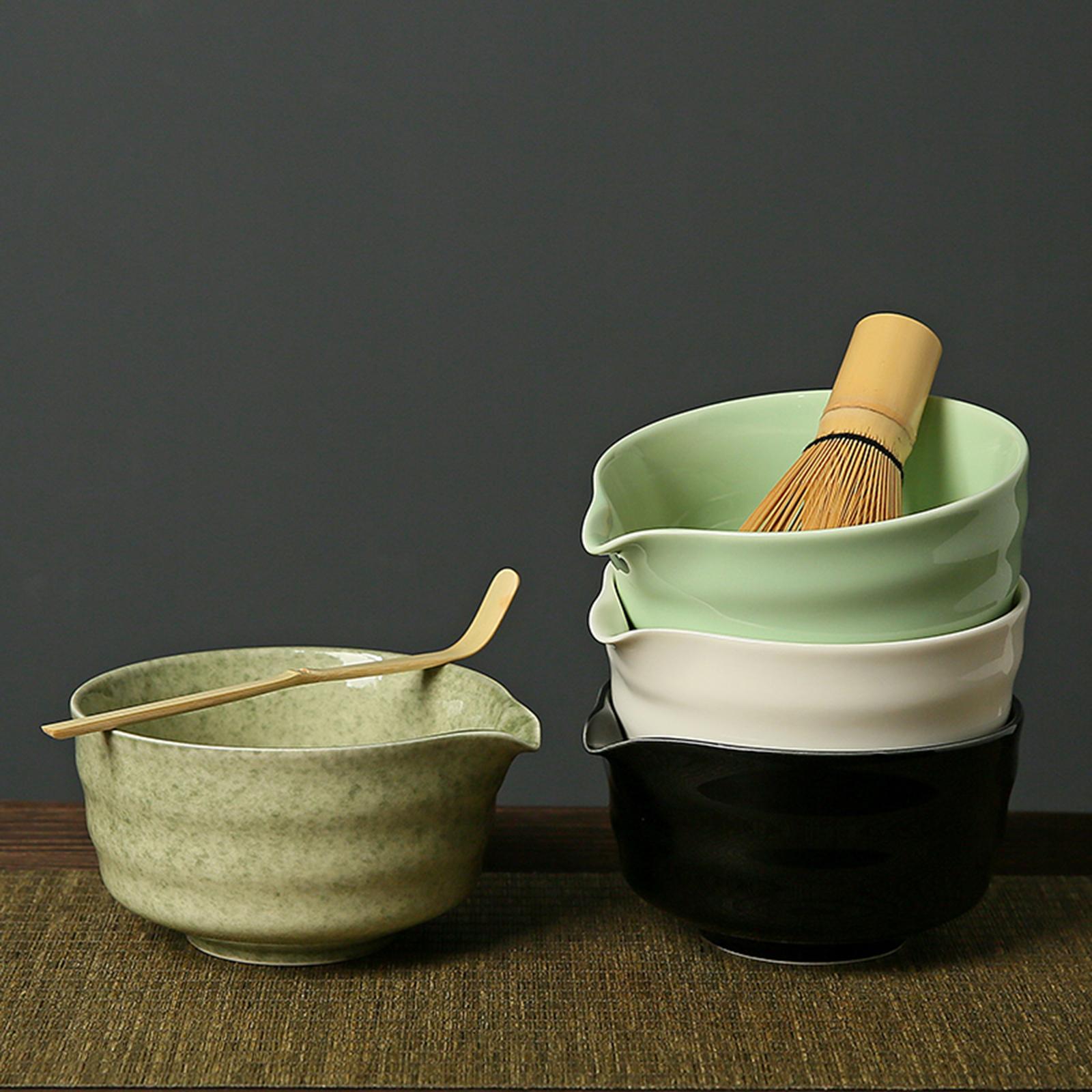 وعاء ماتشا من السيراميك مع فوه - مراجعة Handmade Ceramic Mug وسعره