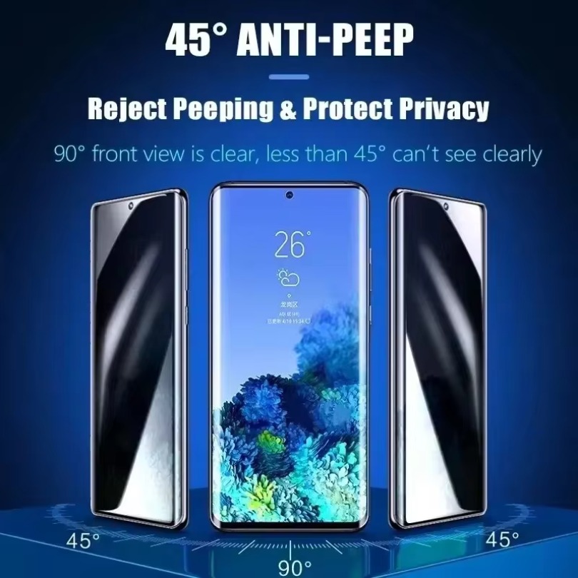 3 قطع من واقي الشاشة الهيدروجي - مراجعة Samsung Galaxy A55 وسعره