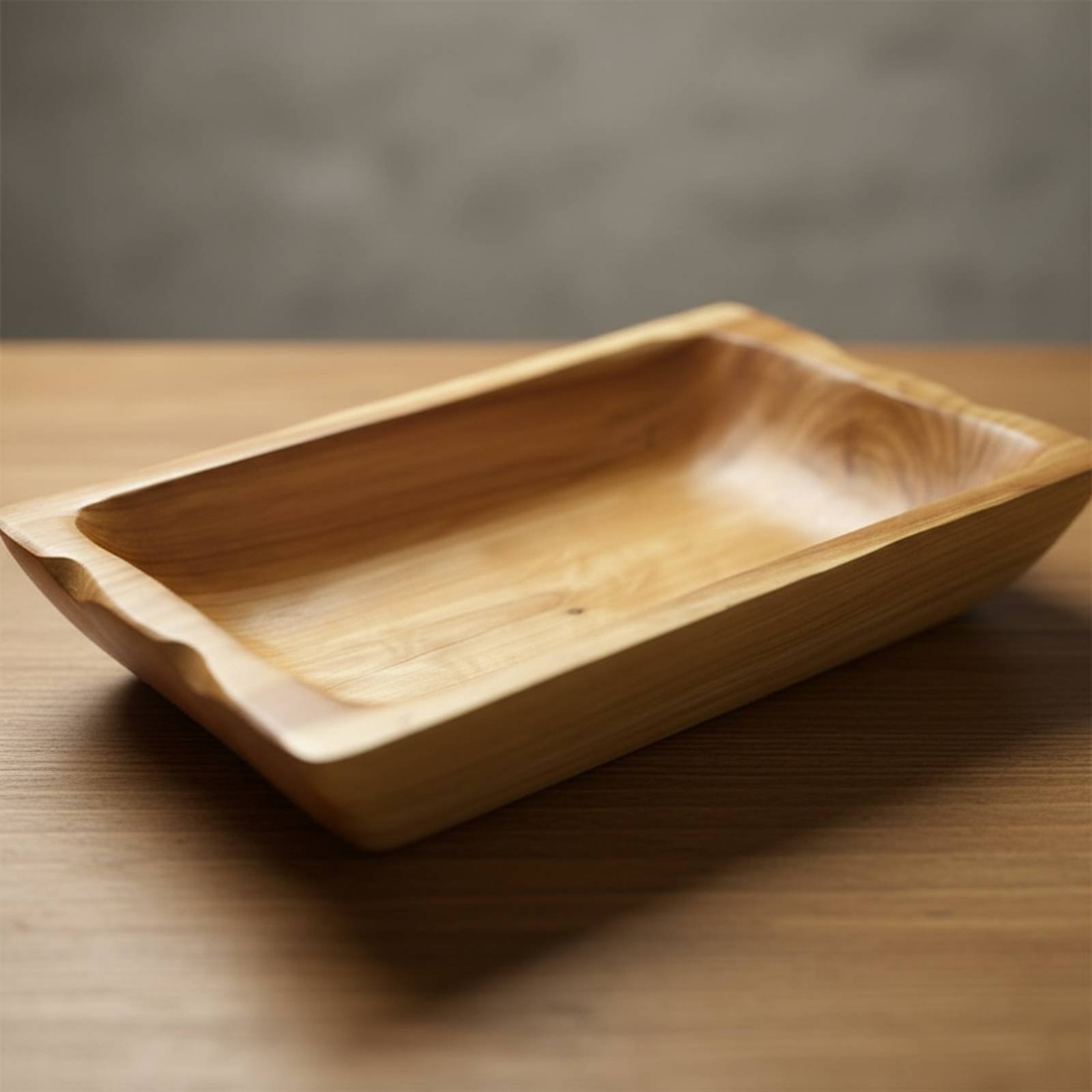 وعاء تخزين خشبي من الخشب الصلب - مراجعة Wooden Serving Tray وسعره