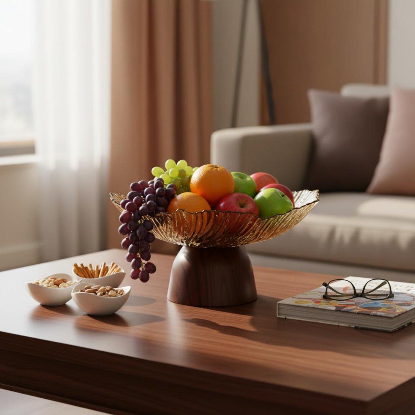 صينية تقديم صناعية متينة بتصمي - مراجعة Wooden Serving Tray وسعره