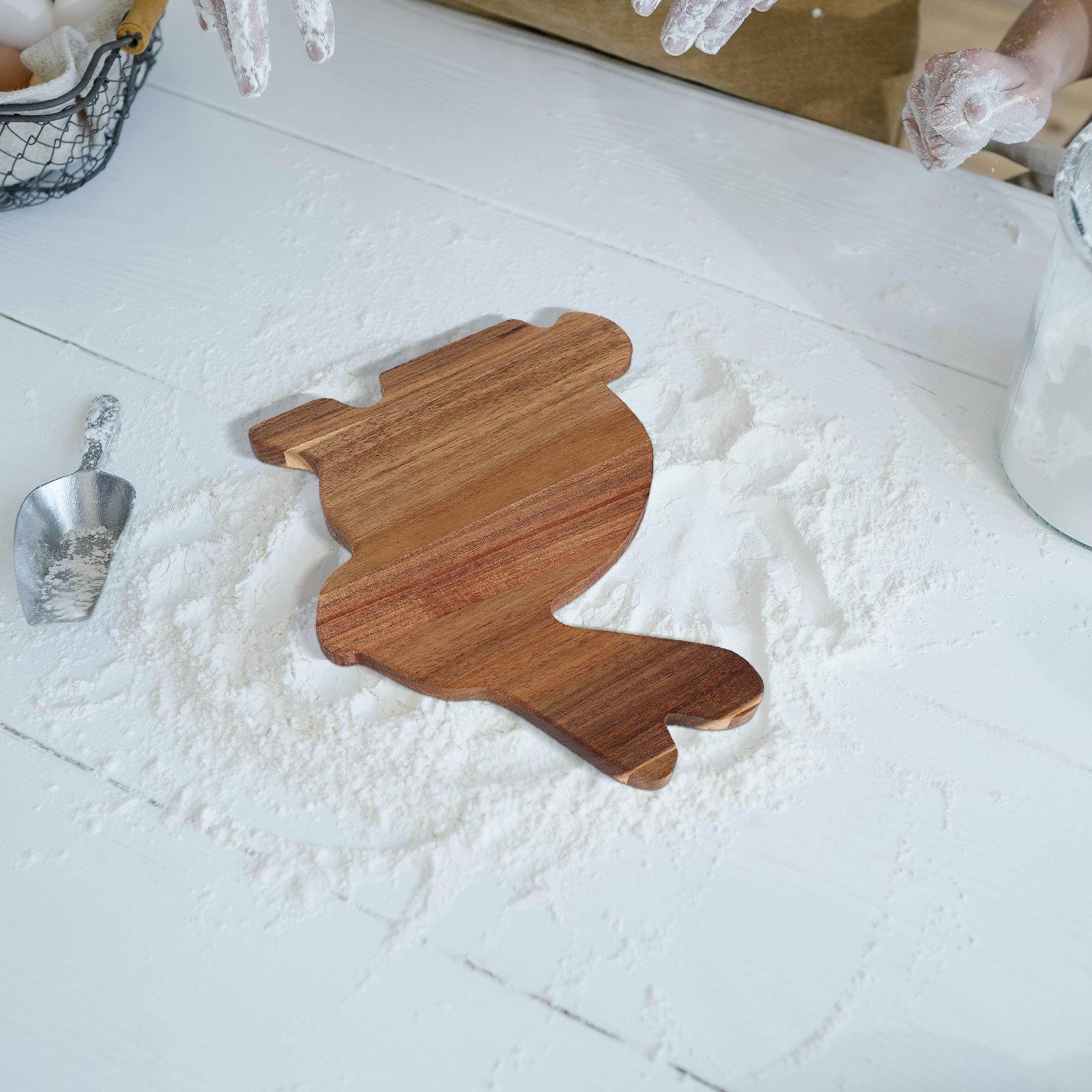 طبق تقديم خشبي على شكل أرنب، ل - مراجعة Wooden Serving Tray وسعره