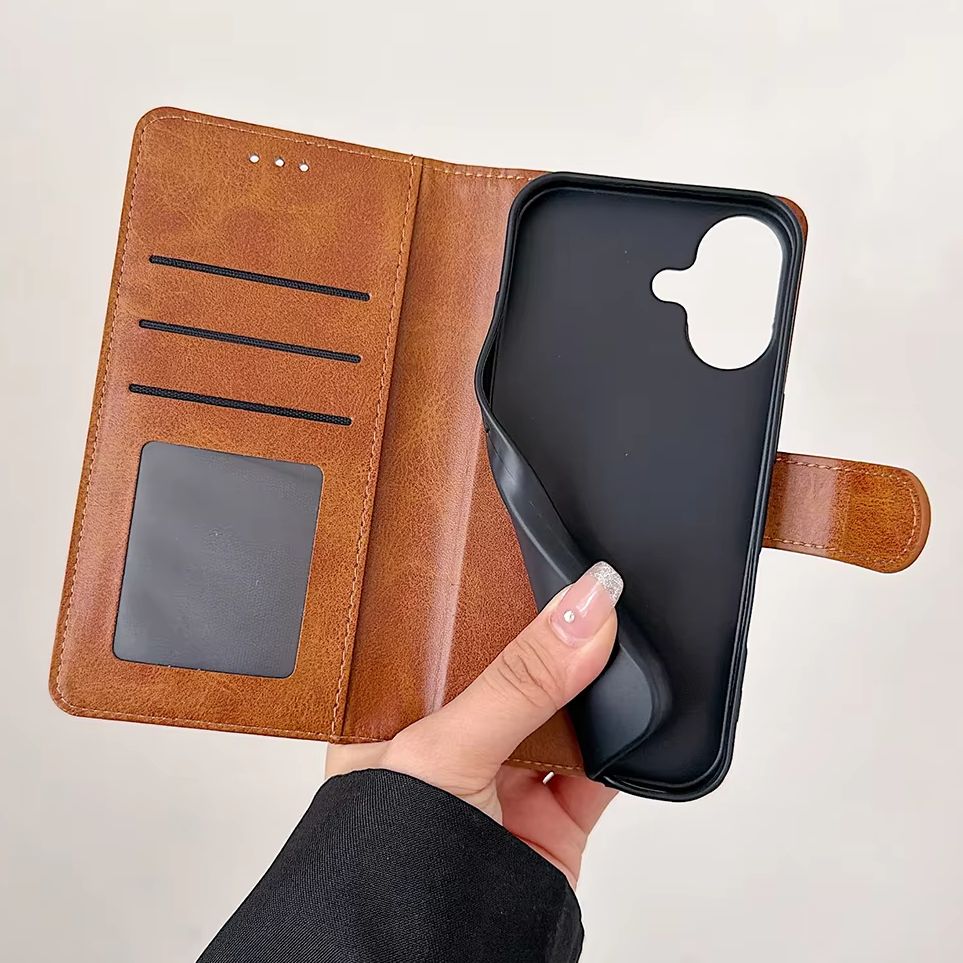 حافظة هاتف جلد PU قابلة للطي ب - مراجعة Leather Card Wallet وسعره