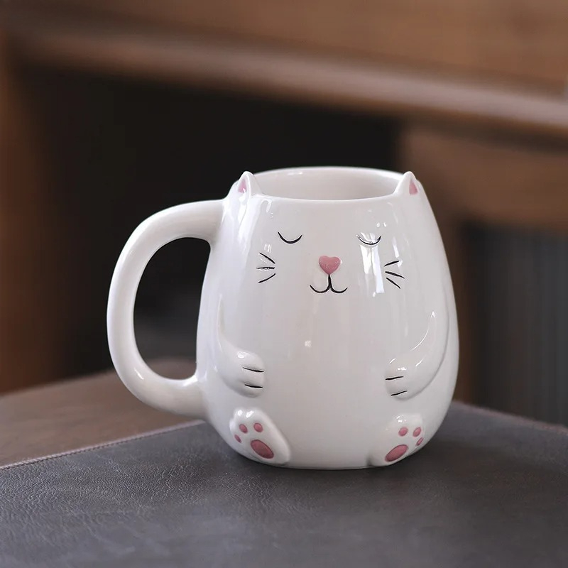 كوب سيراميك ثلاثي الأبعاد على  - مراجعة Handmade Ceramic Mug وسعره