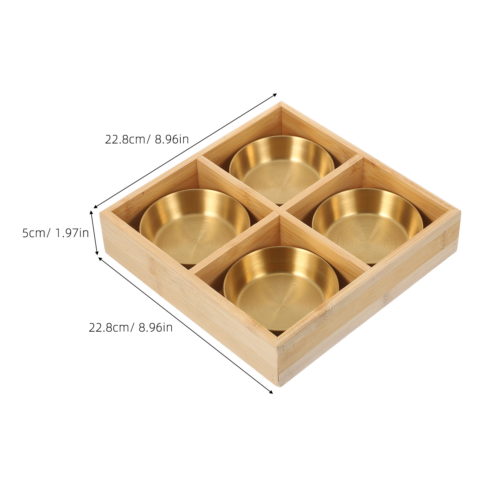 طقم واحد من صينية تقديم من الخ - مراجعة Wooden Serving Tray وسعره