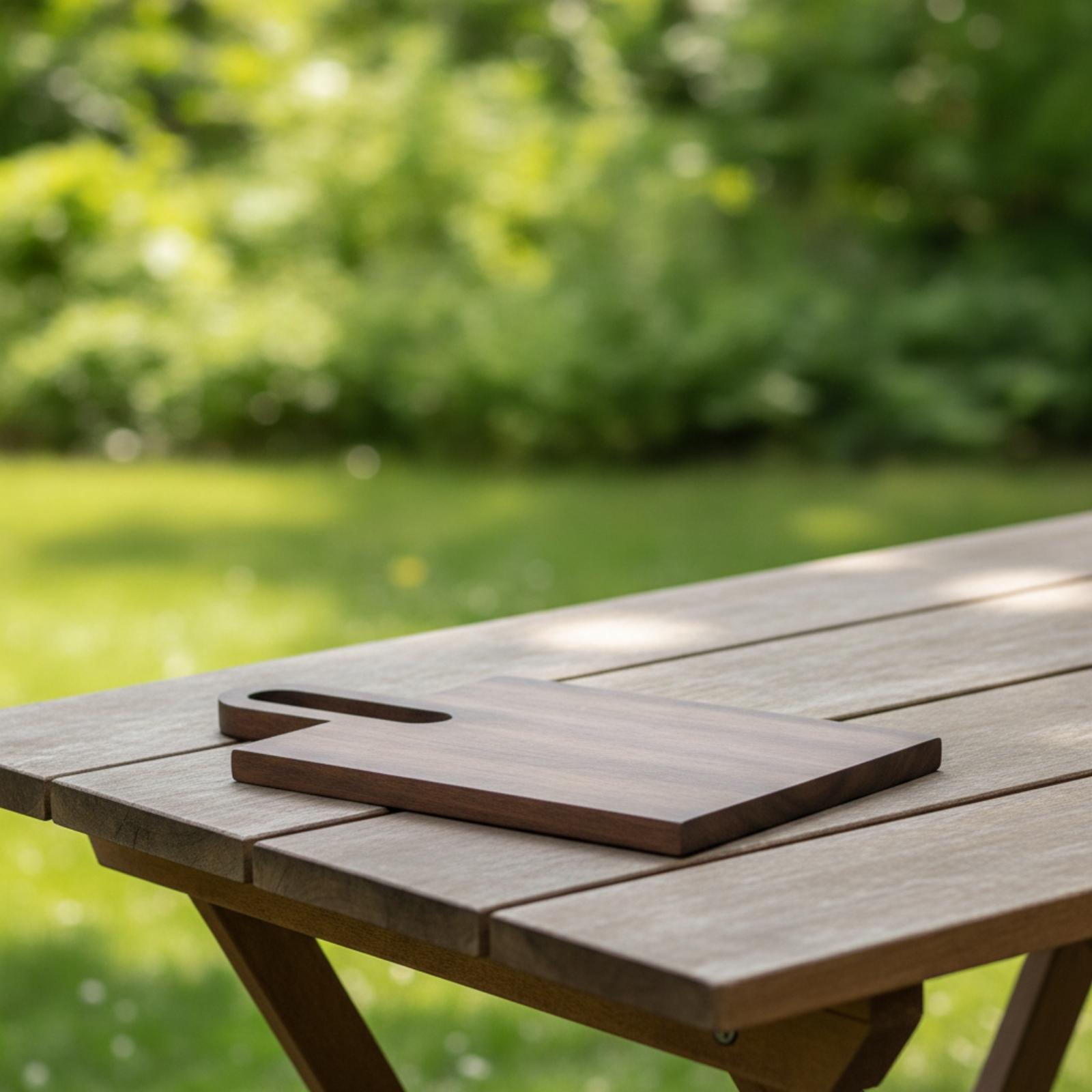 لوح تقديم للمطبخ من الخشب الصل - مراجعة Wooden Serving Tray وسعره