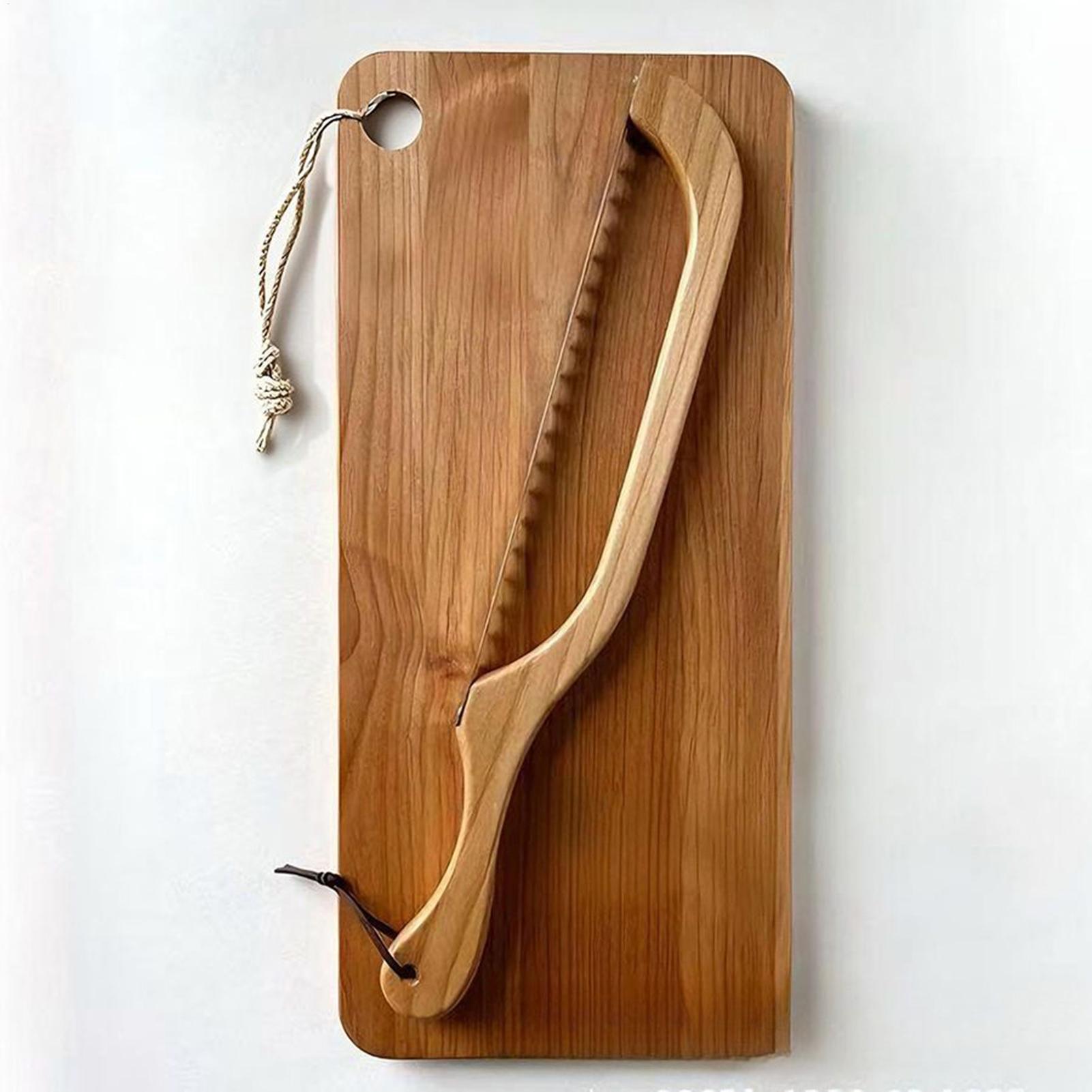 قطاعة خبز للعجين المخمر صينية  - مراجعة Wooden Serving Tray وسعره